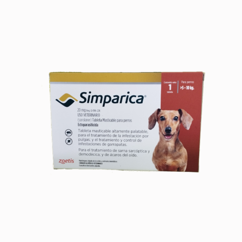 Simparica 5 -10 kg.